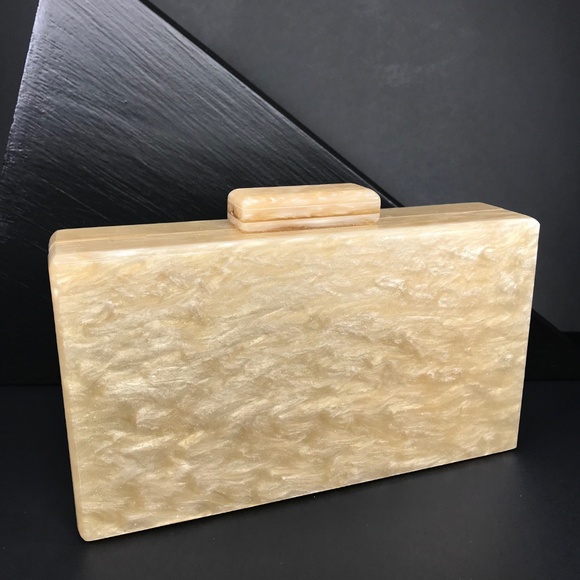 Acrylic Party Box in Natural - Picture 3 of 8